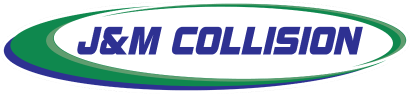 J&M Collision business emblem