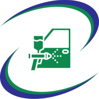 Car door painting icon